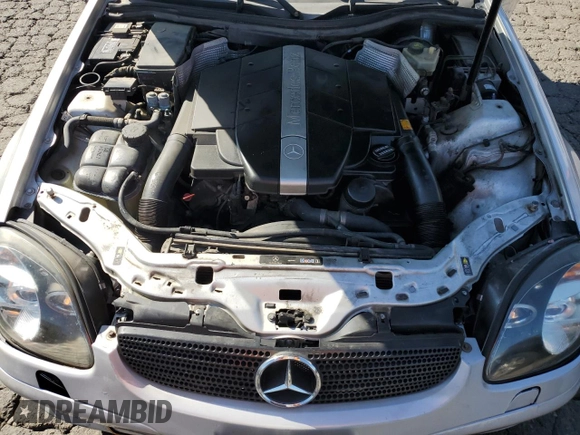 2004 Mercedes-Benz SLK-Class with VIN WDBKK65FX4F300567, listed as a Copart auction lot 78732534 with 168,685 mi miles and Clean Title. Bid and sale history available at carsss.com. Image 11.