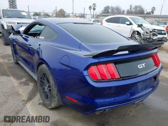 2016 Ford Mustang GT with VIN 1FA6P8CF1G5230668, listed as a IAAI auction lot 41359906 with 107,060 mi miles. Bid and sale history available at carsss.com. Image 3.