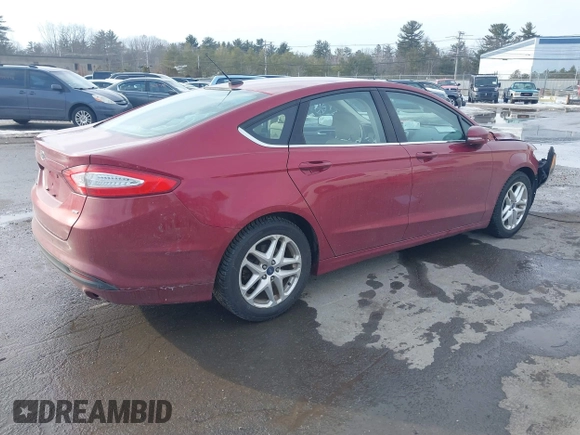 2013 Ford Fusion SE with VIN 3FA6P0H79DR121662, listed as a IAAI auction lot 41661070 with 142,638 mi miles. Bid and sale history available at carsss.com. Image 4.