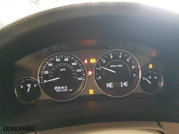 2010 Jeep Grand Cherokee Limited with VIN 1J4RR5GT6AC138677, listed as a Copart auction lot 45225175 with 105,450 mi miles and Clean Title. Bid and sale history available at carsss.com. Image 9.