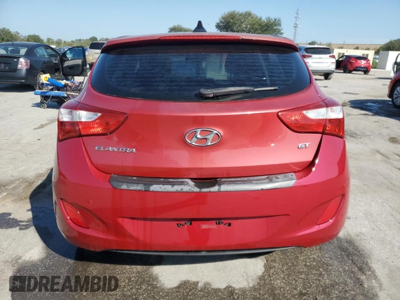 2013 Hyundai Elantra GT with VIN KMHD35LE7DU135564, listed as a Copart auction lot 75720144 with 99,742 mi miles and Salvage Title. Bid and sale history available at carsss.com. Image 6.