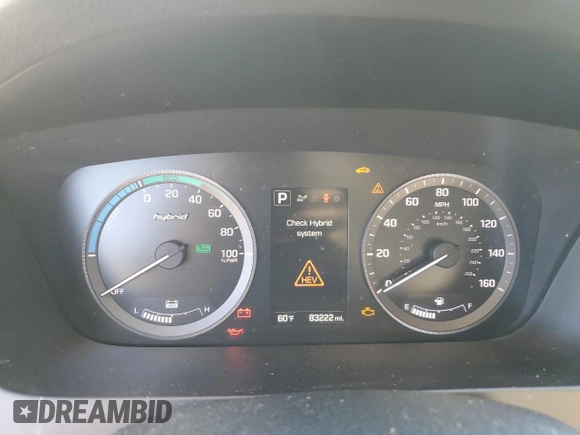 2016 Hyundai Sonata SE with VIN KMHE24L18GA038362, listed as a Copart auction lot 78178493 with 83,222 mi miles and . Bid and sale history available at DreamBid. Image 9.
