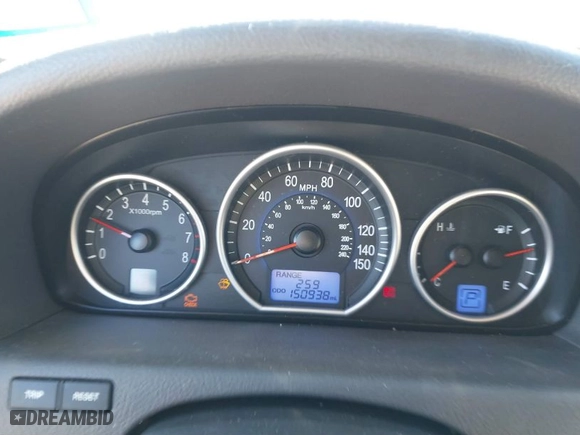 2012 Hyundai Veracruz Limited with VIN KM8NU4CC5CU203966, listed as a IAAI auction lot 41405622 with 150,938 mi miles. Bid and sale history available at carsss.com. Image 7.
