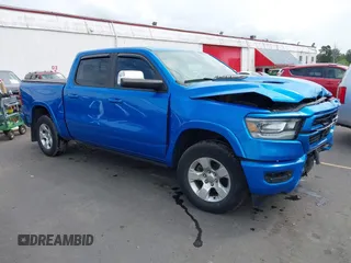 2020 Ram 1500 Laramie with VIN 1C6SRFJM8LN343494, listed as a IAAI auction lot 42316274 with 49,441 mi miles and . Bid and sale history available at DreamBid. Image 1.
