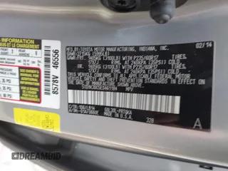 2014 Toyota Sienna XLE with VIN 5TDYK3DC5ES461184, listed as a IAAI auction lot 41447642 with 122,539 mi miles. Bid and sale history available at carsss.com. Image 9.