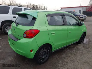 2015 Mitsubishi Mirage DE with VIN ML32A3HJ3FH003816, listed as a IAAI auction lot 41653146 with 121,638 mi miles. Bid and sale history available at carsss.com. Image 4.
