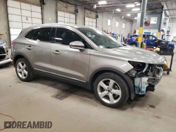 2017 Lincoln MKC Premiere with VIN 5LMCJ1C94HUL49752, listed as a Copart auction lot 53655695 with 72,991 mi miles and Salvage Title. Bid and sale history available at DreamBid. Image 4.