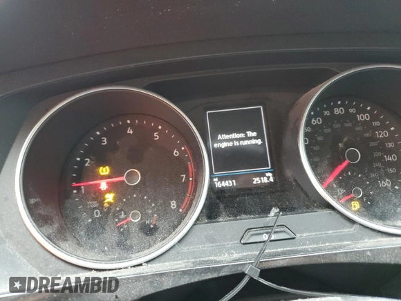 2018 Volkswagen Tiguan SEL with VIN 3VV2B7AX3JM185619, listed as a Copart auction lot 59421195 with 164,431 mi miles and Salvage title. Bid and sale history available at DreamBid. Image 9.