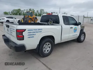 2023 Nissan Frontier S with VIN 1N6ED1CL3PN663398, listed as a IAAI auction lot 41934398 with 27,214 mi miles and . Bid and sale history available at DreamBid. Image 4.