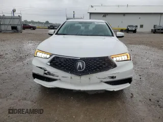 2020 Acura TLX Technology with VIN 19UUB3F46LA002150, listed as a Copart auction lot 59041975 with 106,890 mi miles and Salvage title. Bid and sale history available at DreamBid. Image 5.