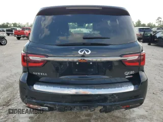 2020 Infiniti QX80 LUXE with VIN JN8AZ2NF3L9700036, listed as a Copart auction lot 54631525 with 65,848 mi miles and Clean Title. Bid and sale history available at carsss.com. Image 6.