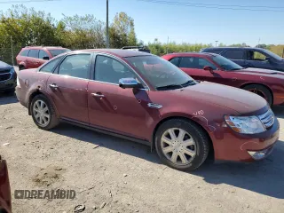 2008 Ford Taurus Limited with VIN 1FAHP25W28G179996, listed as a Copart auction lot 75977554 with 93,077 mi miles and Salvage Title. Bid and sale history available at carsss.com. Image 4.