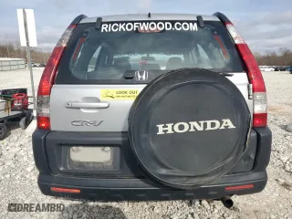 2005 Honda CR-V LX with VIN JHLRD68585C018091, listed as a Copart auction lot 44276815 with 206,143 mi miles and Clean Title. Bid and sale history available at carsss.com. Image 6.