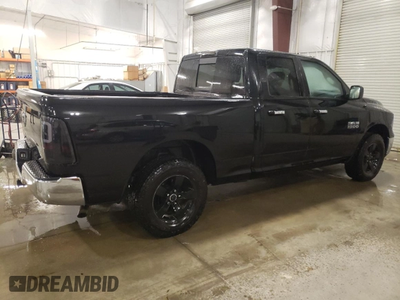 2018 Ram 1500 Big Horn with VIN 1C6RR7GG9JS307284, listed as a Copart auction lot 52587435 with 104,823 mi miles and Salvage title. Bid and sale history available at DreamBid. Image 3.