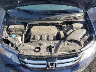 2014 Honda Odyssey EX with VIN 5FNRL5H43EB043503, listed as a Copart auction lot 50392205 with 110,095 mi miles and Salvage Title. Bid and sale history available at carsss.com. Image 12.