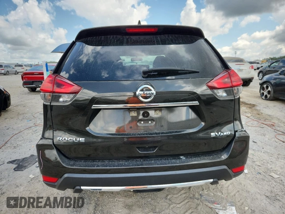 2017 Nissan Rogue S with VIN KNMAT2MV9HP589971, listed as a Copart auction lot 63442075 with 129,550 mi miles and Salvage title. Bid and sale history available at DreamBid. Image 6.