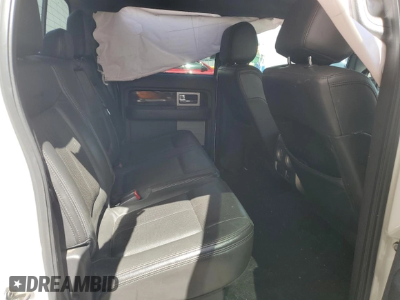 2013 Ford F-150 XL with VIN 1FTFW1ETXDFC95631, listed as a Copart auction lot 60252685 with 136,427 mi miles and Salvage title. Bid and sale history available at DreamBid. Image 10.