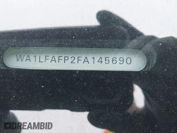 2015 Audi Q5 Premium Plus with VIN WA1LFAFP2FA145690, listed as a IAAI auction lot 42376316 with 113,532 mi miles and . Bid and sale history available at DreamBid. Image 17.