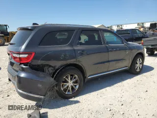 2016 Dodge Durango Limited with VIN 1C4RDHDG8GC308544, listed as a Copart auction lot 48218835 with 55,088 mi miles and Salvage title. Bid and sale history available at DreamBid. Image 3.