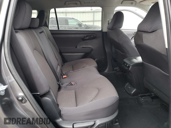 2021 Toyota Highlander L with VIN 5TDCZRBH3MS069679, listed as a Copart auction lot 44747705 with 12,060 mi miles and Salvage title. Bid and sale history available at DreamBid. Image 12.
