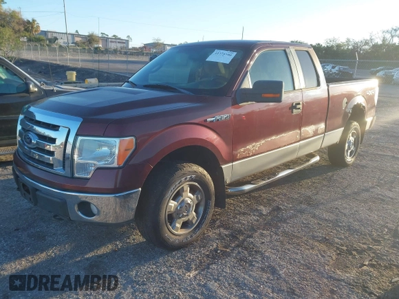 2009 Ford F-150 STX with VIN 1FTRX14869FB33803, listed as a IAAI auction lot 41773290 with 122,945 mi miles and . Bid and sale history available at DreamBid. Image 2.