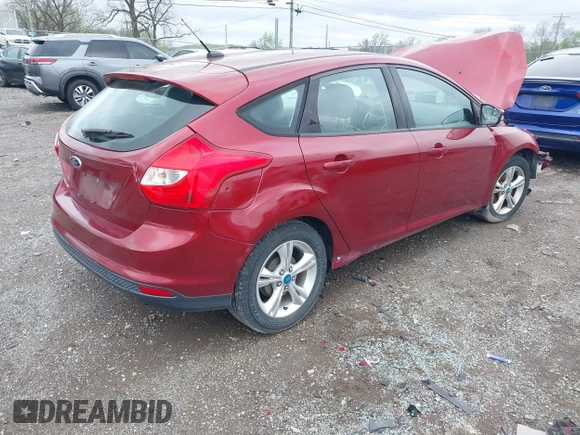 2013 Ford Focus SE with VIN 1FADP3K24DL207112, listed as a IAAI auction lot 41973865 with 85,303 mi miles and . Bid and sale history available at DreamBid. Image 4.