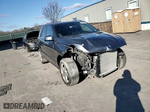 2017 Mercedes-Benz GLE 350 with VIN 4JGDA5HB8HA944602, listed as a Copart auction lot 83788524 with 64,860 mi miles and Salvage title. Bid and sale history available at DreamBid. Image 15.