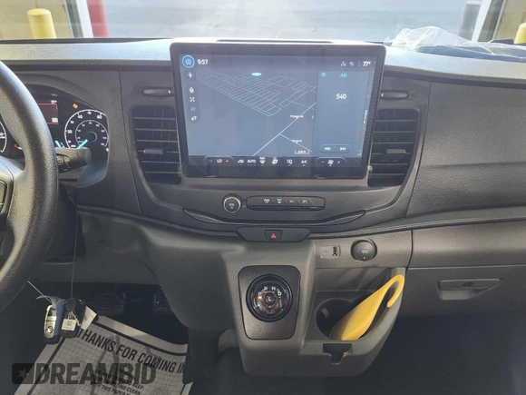 2025 Ford Transit with VIN 1FTBW1YM6SKA12973, listed as a IAAI auction lot 42756120 with 30 mi miles and . Bid and sale history available at DreamBid. Image 27.
