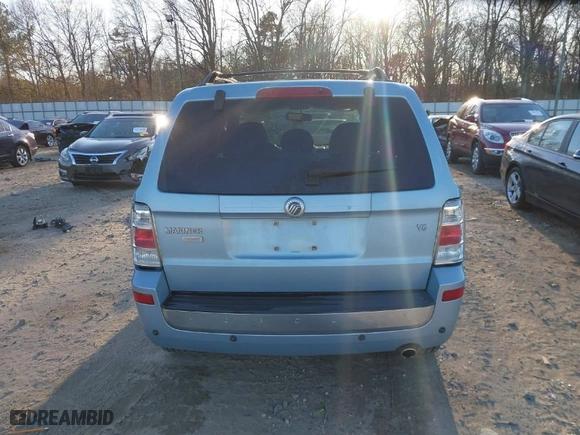2008 Mercury Mariner Premier with VIN 4M2CU87168KJ46492, listed as a IAAI auction lot 41243022 with 195,590 mi miles. Bid and sale history available at carsss.com. Image 16.