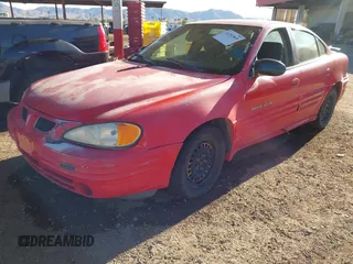 2002 Pontiac Grand Am SE1 with VIN 1G2NF52F52C109417, listed as a IAAI auction lot 41392869 with 184,877 mi miles. Bid and sale history available at carsss.com. Image 2.