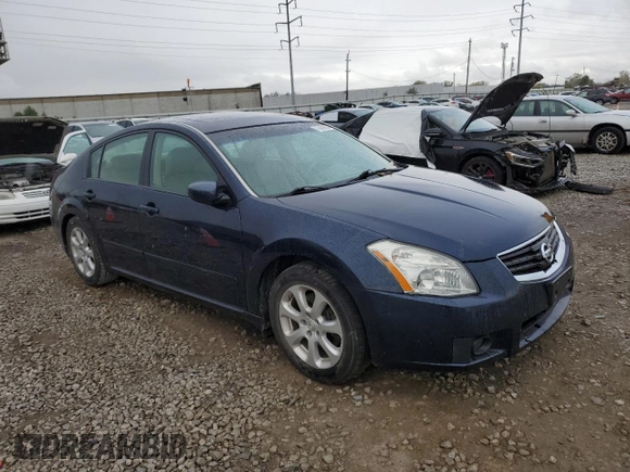 2007 Nissan Maxima 3.5 SE with VIN 1N4BA41E27C854557, listed as a Copart auction lot 76029554 with 106,727 mi miles and Salvage Title. Bid and sale history available at carsss.com. Image 4.
