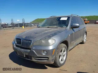 2007 BMW X5 3.0si with VIN 5UXFE43547L011021, listed as a IAAI auction lot 41759746 with 1 mi miles. Bid and sale history available at carsss.com. Image 2.