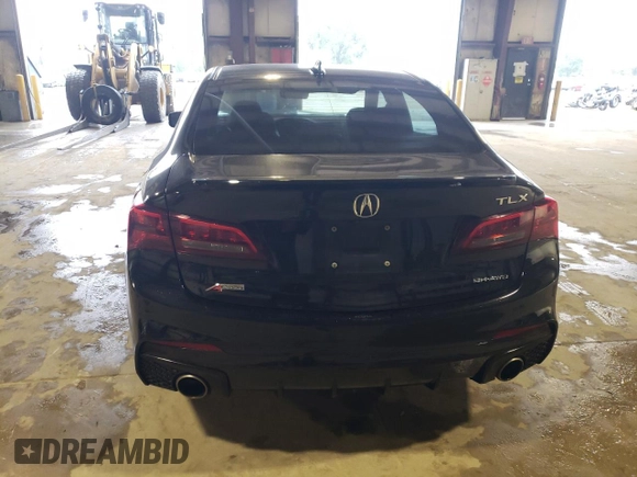 2019 Acura TLX w/A-Spec Pkg with VIN 19UUB3F61KA003142, listed as a Copart auction lot 72065813 with 95,655 mi miles. Bid and sale history available at carsss.com. Image 6.