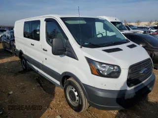 2015 Ford Transit Cargo with VIN 1FTNE1ZM8FKA91275, listed as a Copart auction lot 79107803 with 166,785 mi miles and Salvage Title. Bid and sale history available at carsss.com. Image 4.