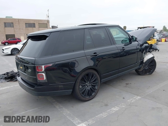 2021 Land Rover Range Rover Westminster with VIN SALGS2RU4MA441990, listed as a IAAI auction lot 42158783 with 47,771 mi miles and . Bid and sale history available at DreamBid. Image 4.