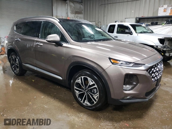 2020 Hyundai Santa Fe SEL with VIN 5NMS3CAA3LH218947, listed as a Copart auction lot 36693673 with 44,914 mi miles. Bid and sale history available at carsss.com. Image 4.