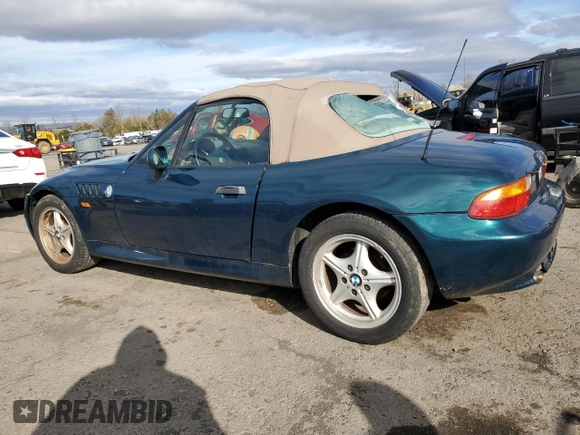 1998 BMW 3 Series 1.9L with VIN 4USCH7332WLD16024, listed as a Copart auction lot 51318495 with 90,724 mi miles and Salvage Title. Bid and sale history available at carsss.com. Image 2.