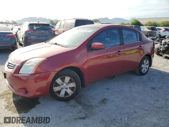 2011 Nissan Sentra 2.0 with VIN 3N1AB6AP3BL686220, listed as a Copart auction lot 58410615 with 102,598 mi miles and Salvage title. Bid and sale history available at DreamBid. Image 1.