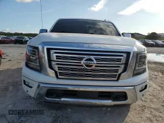 2021 Nissan Titan SV with VIN 1N6AA1EDXMN506587, listed as a Copart auction lot 85530864 with 94,339 mi miles and Salvage title. Bid and sale history available at DreamBid. Image 5.