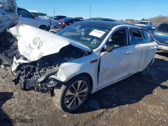 2016 Kia Optima SXL Turbo with VIN 5XXGV4L25GG012108, listed as a IAAI auction lot 41270664 with 119,974 mi miles. Bid and sale history available at carsss.com. Image 17.