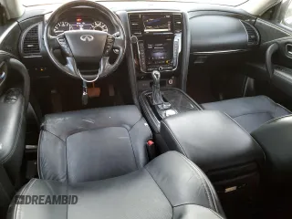 2020 Infiniti QX80 LUXE with VIN JN8AZ2NE4L9250677, listed as a Copart auction lot 72859574 with 96,483 mi miles and Salvage Title. Bid and sale history available at carsss.com. Image 8.