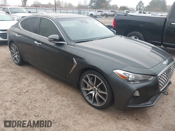 2019 Genesis G70 Dynamic with VIN KMTG34LEXKU014862, listed as a IAAI auction lot 41080366 with 81,039 mi miles and . Bid and sale history available at DreamBid. Image 1.
