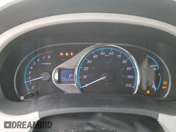2012 Toyota Sienna XLE z VIN 5TDDK3DC6CS043440, wystawiony jako Copart lot #50408865 z przebiegiem 229 239 mil mil oraz Szkoda całkowita • Salvage title. Historia ofert i sprzedaży dostępna na DreamBid. Obrazek 9.