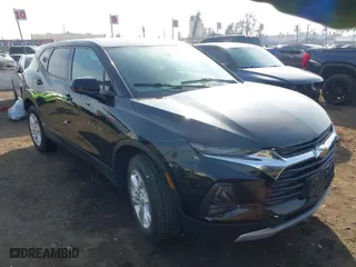 2022 Chevrolet Blazer LT with VIN 3GNKBCR45NS132804, listed as a IAAI auction lot 41460815 with 42,250 mi miles. Bid and sale history available at carsss.com. Image 1.
