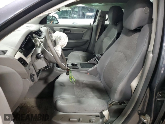 2013 Chevrolet Traverse LS with VIN 1GNKVFKD4DJ264455, listed as a Copart auction lot 89348575 with 178,947 mi miles and Salvage Title. Bid and sale history available at DreamBid. Image 7.