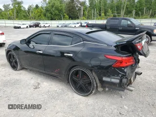 2017 Nissan Maxima SL with VIN 1N4AA6AP6HC432009, listed as a Copart auction lot 65593765 with 32,518 mi miles and Salvage title. Bid and sale history available at DreamBid. Image 2.