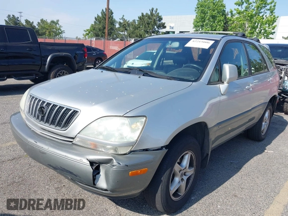 2001 Lexus RX 300 with VIN JTJGF10U410115432, listed as a IAAI auction lot 42215006 with 303,230 mi miles and . Bid and sale history available at DreamBid. Image 6.