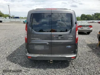 2017 Ford Transit Connect Wagon XLT with VIN NM0GS9F74H1301052, listed as a Copart auction lot 67001674 with 75,754 mi miles and Salvage Title. Bid and sale history available at carsss.com. Image 6.
