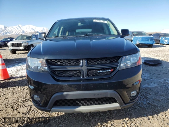 2019 Dodge Journey GT with VIN 3C4PDCEG8KT737365, listed as a Copart auction lot 42060765 with 57,045 mi miles and Salvage title. Bid and sale history available at DreamBid. Image 5.