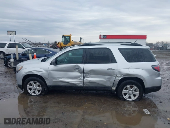 2015 GMC Acadia SLE with VIN 1GKKRPKD3FJ317513, listed as a IAAI auction lot 41157487 with 177,500 mi miles and . Bid and sale history available at DreamBid. Image 14.